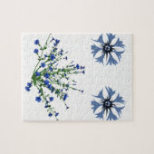 Floral Jigzaag Puzzle Legpuzzel (Horizontaal)