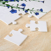 Floral Jigzaag Puzzle Legpuzzel (Zijkant)