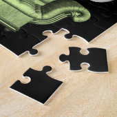 Floral Jigzaag Puzzle Legpuzzel (Zijkant)