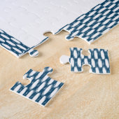 Floral Jigzaag Puzzle Legpuzzel (Zijkant)