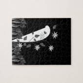 Floral Jigzaag Puzzle Legpuzzel (Horizontaal)