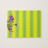 Floral Jigzaag Puzzle Legpuzzel (Horizontaal)