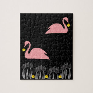 Floral Jigzaag Puzzle Legpuzzel