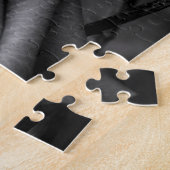 Floral Jigzaag Puzzle Legpuzzel (Zijkant)