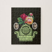 Floral Jigzaag Puzzle Legpuzzel (Verticaal)