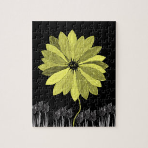 Floral Jigzaag Puzzle Legpuzzel