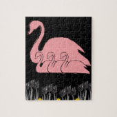 Floral Jigzaag Puzzle Legpuzzel (Verticaal)