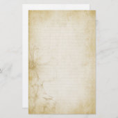 Floral Journal Note Paper Briefpapier (Voorkant / Achterkant)