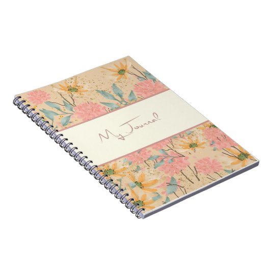 Floral Journal Notitieboek (Rechterzijde)