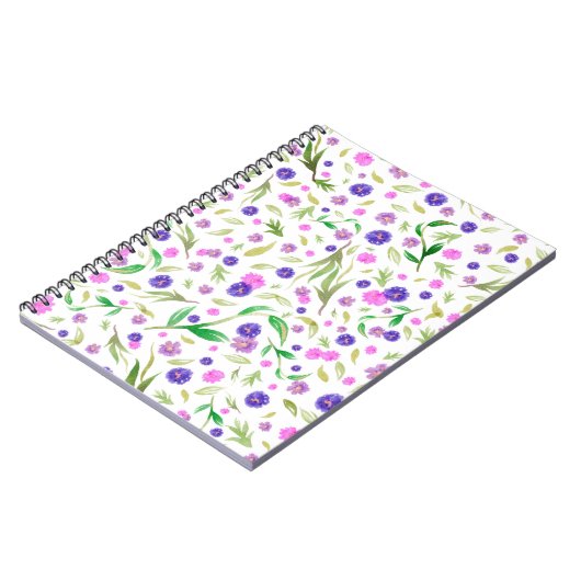 Floral Journal Notitieboek | Cadeau voor schrijver (Linkerzijde)