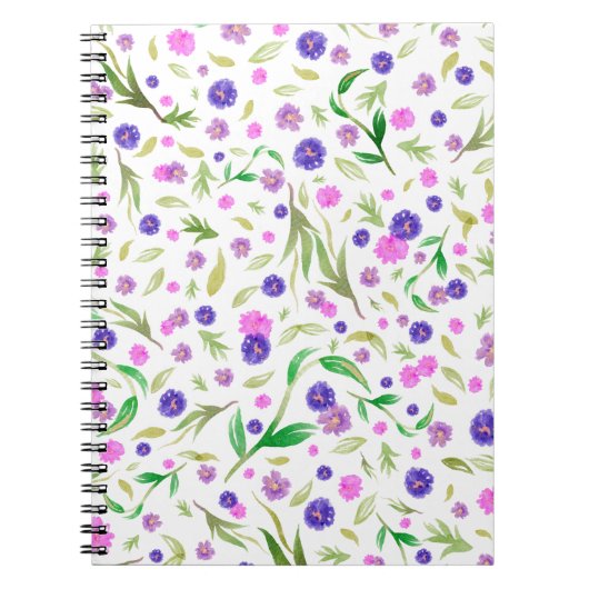 Floral Journal Notitieboek | Cadeau voor schrijver (Voorkant)