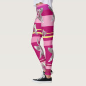 Floral Joy in Roze Leggings (Links)