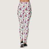 Floral Joyeaux Designer Leggings (Achterkant)