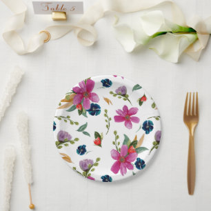Floral Joyeaux Signature Borden Papieren Bordje
