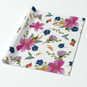 Floral Joyeaux Signature Inpakpapier