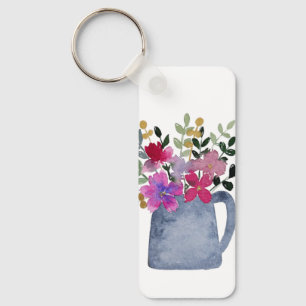 Floral Jug Sleutelhanger