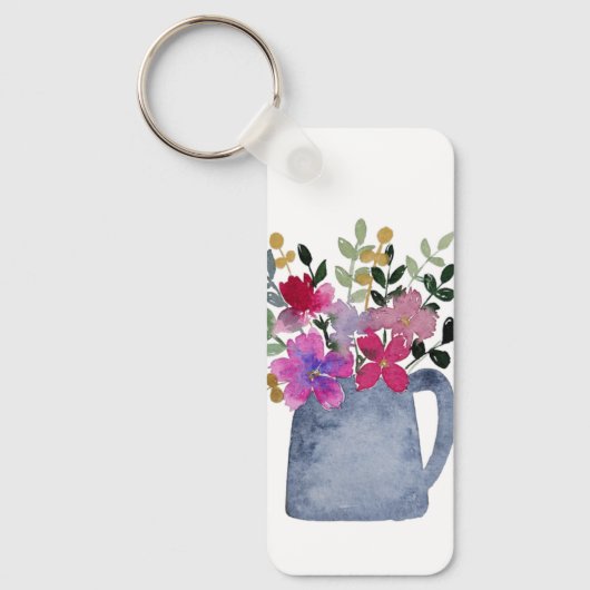 Floral Jug Sleutelhanger (Voorkant)