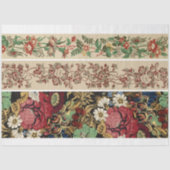 Floral Junk Journal Background Expanders Tissuepapier (Voorkant)