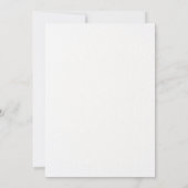 Floral  kaart (Achterkant)