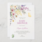 Floral  kaart (Voorkant / Achterkant)