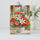 Floral Kaart (Staand voorkant)