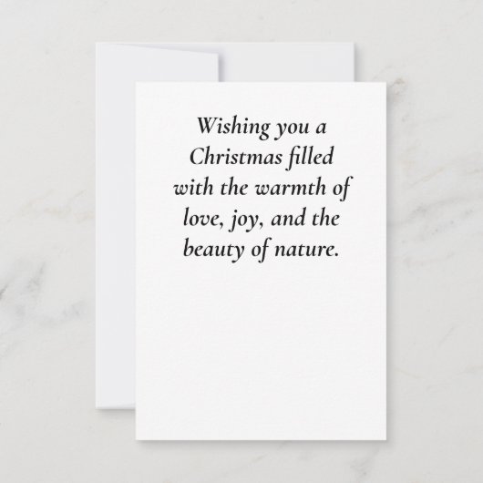 Floral Kaart (Achterkant)