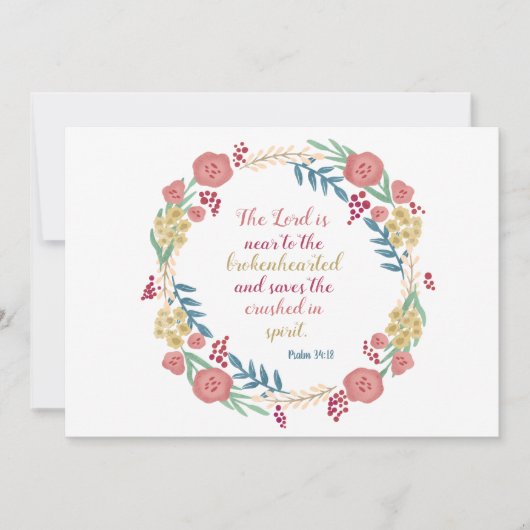 Floral Kaart (Voorkant)