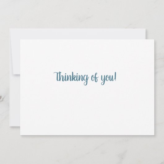 Floral Kaart (Achterkant)