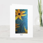 Floral Kaart (Achterkant)