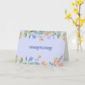 Floral Kaart (Gele Bloem)