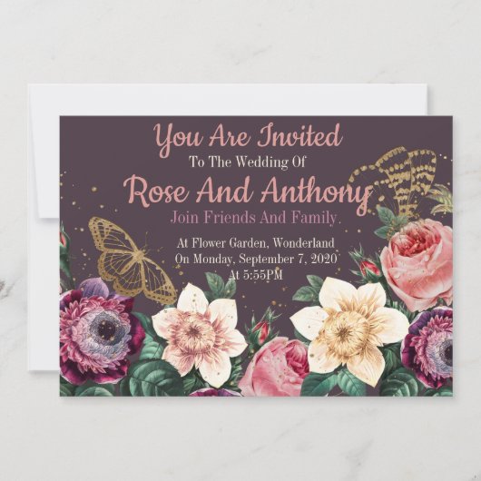 Floral Kaart (Voorkant)