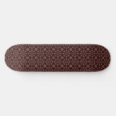 Floral Kabul Coffee Persoonlijk Skateboard (Horizontaal)