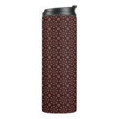 Floral Kabul Koffietank Thermosbeker (Gedraaid links)