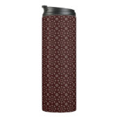 Floral Kabul Koffietank Thermosbeker (Geroteerd rechts)