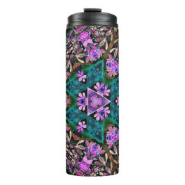 Floral Kaleidoscoop Thermosbeker