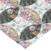 Floral Kaleidoscope - Bold Artistic beroemd gemaak Tafelkleed (Gekanteld)