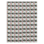 Floral Kaleidoscope - Bold Artistic beroemd gemaak Tafelkleed (Voorkant)