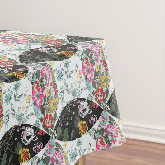 Floral Kaleidoscope - Bold Artistic beroemd gemaak Tafelkleed (Voorbeeld)