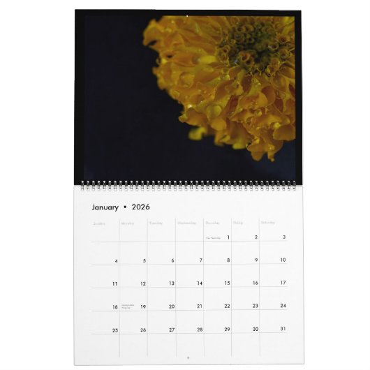 Floral Kalender (Jan 2026)