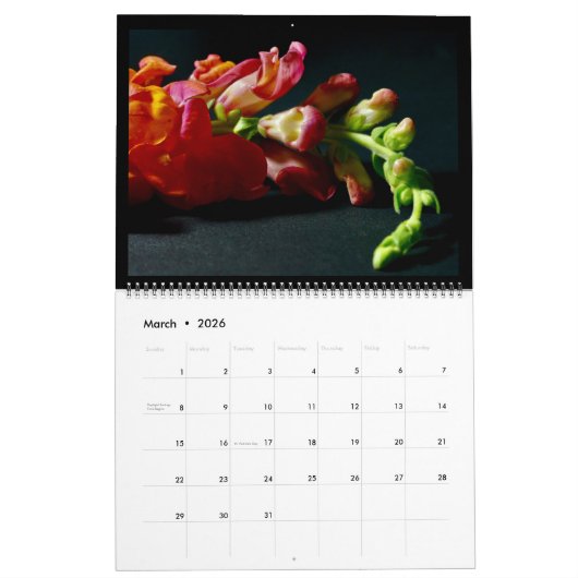 Floral Kalender (Mar 2026)