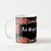 Floral-katholieke St. Ignatius Quote Koffiemok (Links)