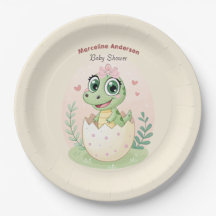 Floral kawaii baby alligator broedeieren -Meisje