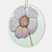 Floral Keramisch Ornament (Links)
