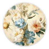  Floral Keramische Knop (Voorkant)