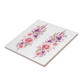  Floral Keramische Tegel Tegeltje (Zijkant)