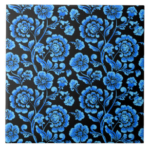 Floral keramische tegels tegeltje