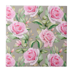 Floral keramische tegels tegeltje