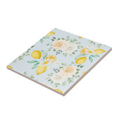 Floral keramische tegels tegeltje (Zijkant)