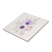 Floral keramische tegels tegeltje (Zijkant)