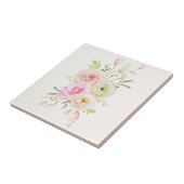 Floral keramische tegels tegeltje (Zijkant)